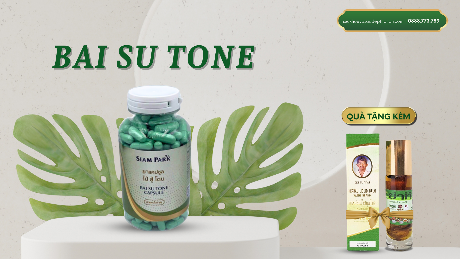 Bai Su Ton Capsule_Thuốc rắn số 9, đánh bay sỏi thận !